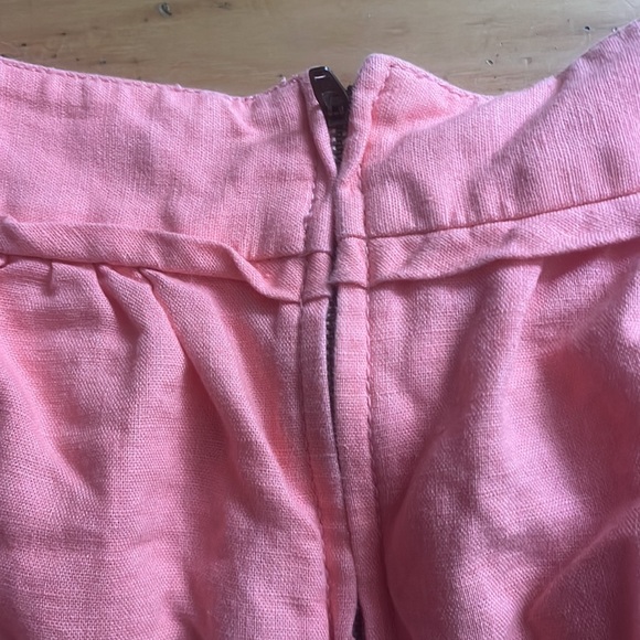 Peach jean skirt - Picture 2 of 4